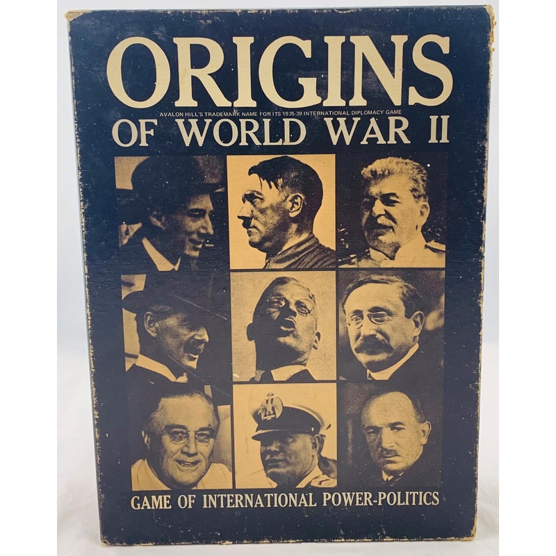 Origins of World War II Game  – 1971 – Avalon Hill – New