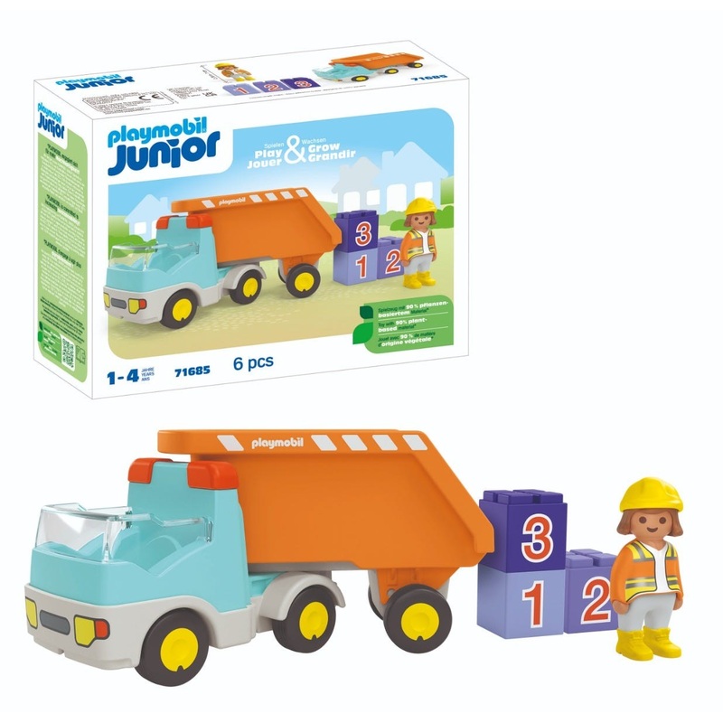 Playmobil – 71685 | Junior: Dump Truck