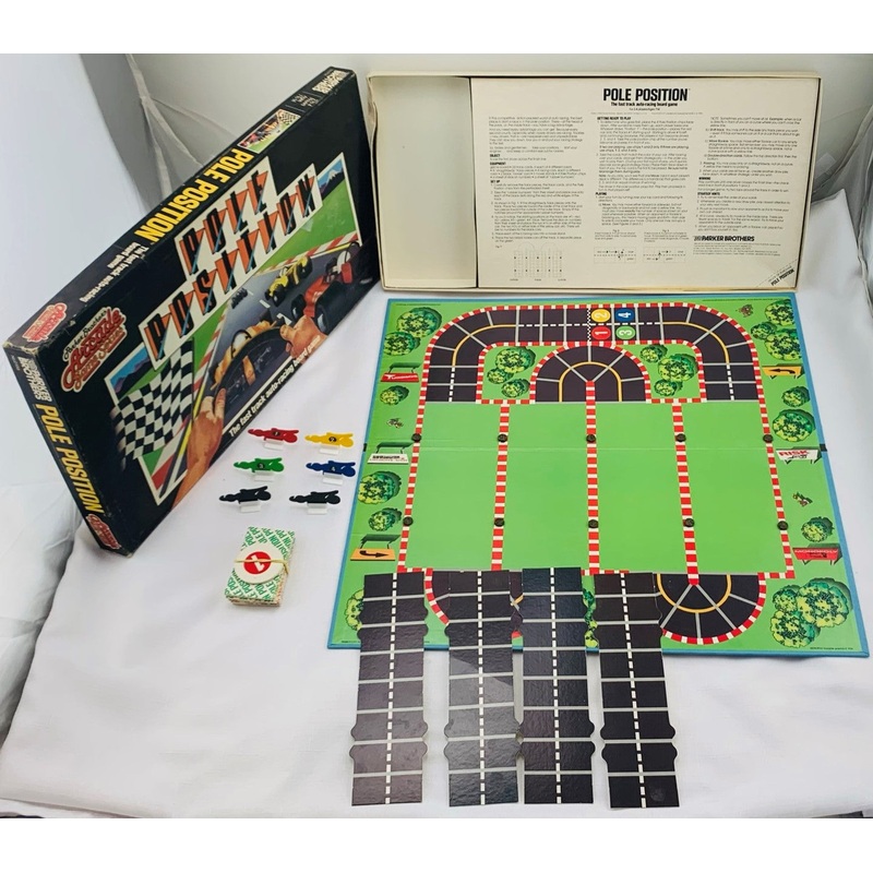 Pole Position Game – 1983 – Parker Brothers – Good Condition