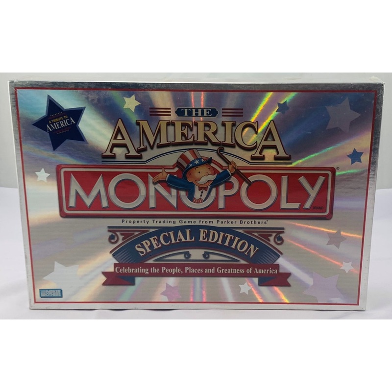The America Monopoly Game – 2002 – Parker Brothers – New/Sealed
