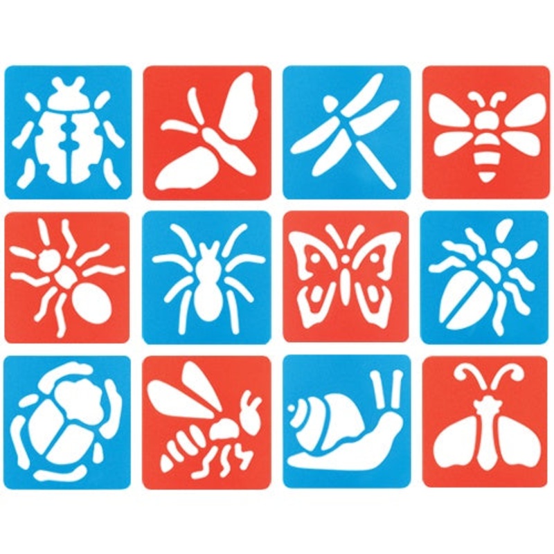 Zart – Stencils Minibeast 12 Piece
