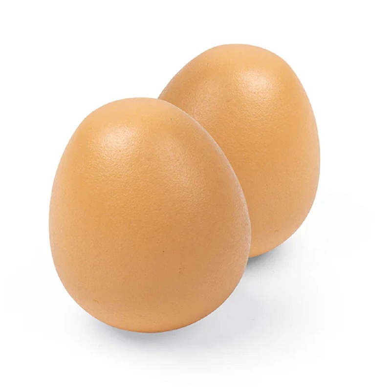 2 x Wooden Boiled Eggs