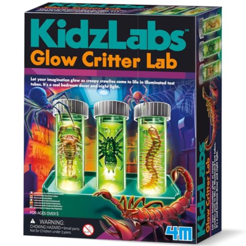 4M – P3469 | Kidzlabs: Glow Critter Lab