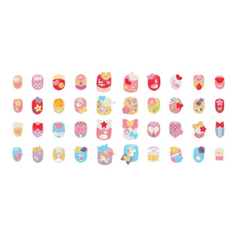 Aquabeads – 35059 | Aquabeads Nail Refill Kit – Hearts and Ribbons