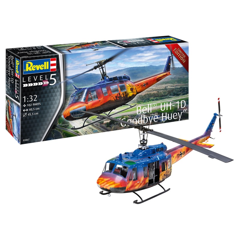 Bell UH-1D Goodbye Huey 1:32 Scale Kit