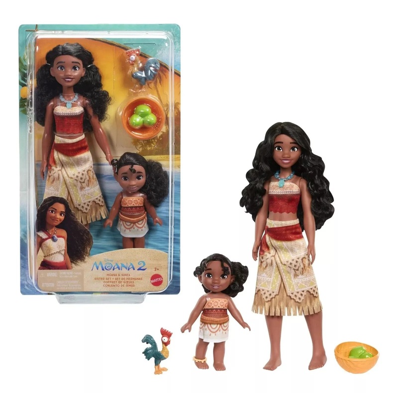 Disney Princess Moana & Simea Figure Set