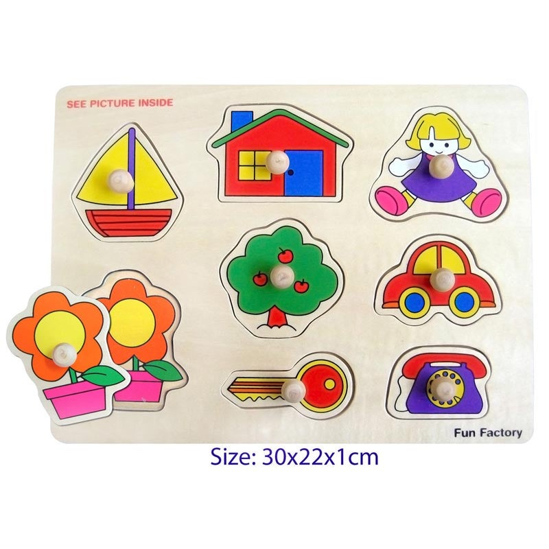 Fun Factory – Peg Puzzle Everyday Items