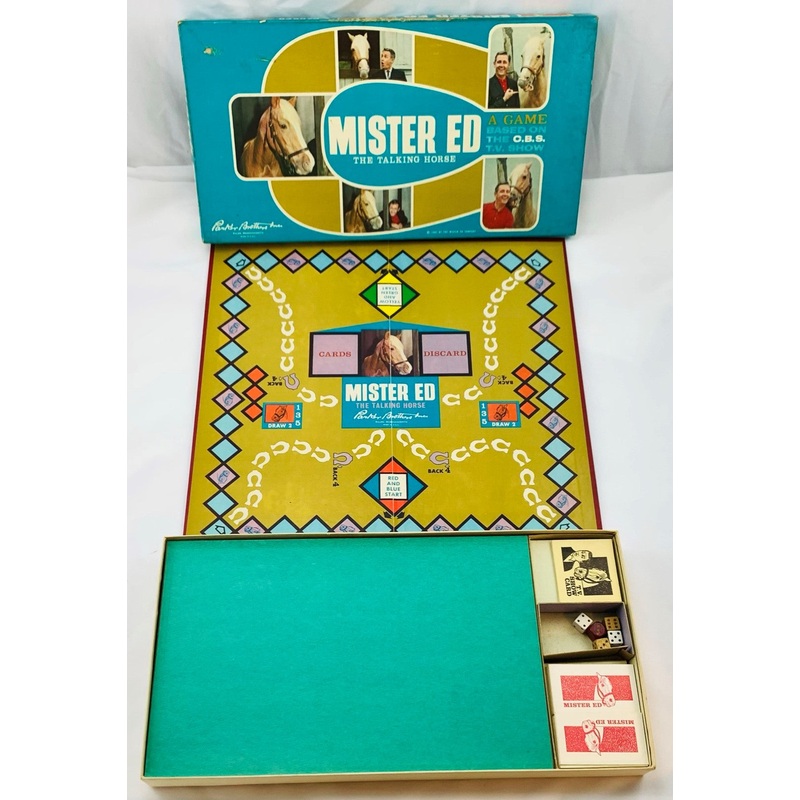 Mister Ed, The Talking Horse Game – 1962 – Parker Brothers – Great Condition