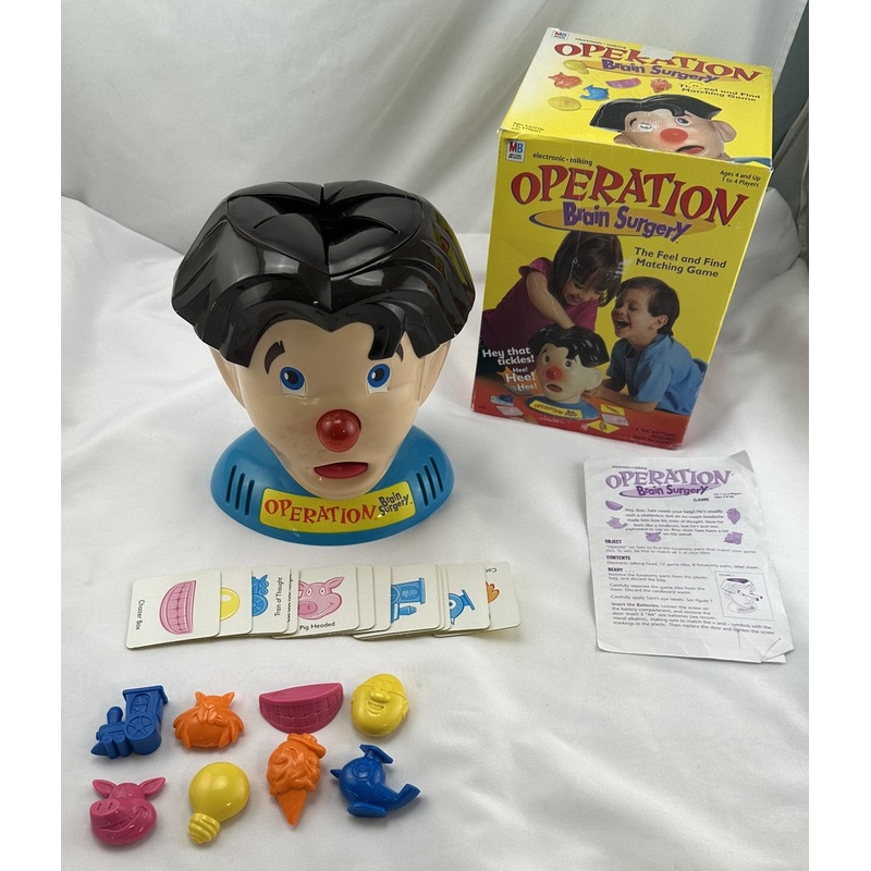 Operation Brain Surgery Game – 2001 – Milton Bradley – Great Condition