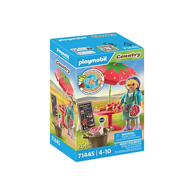 Playmobil – 71445 | Country: Homemade Strawberry Jam Stall