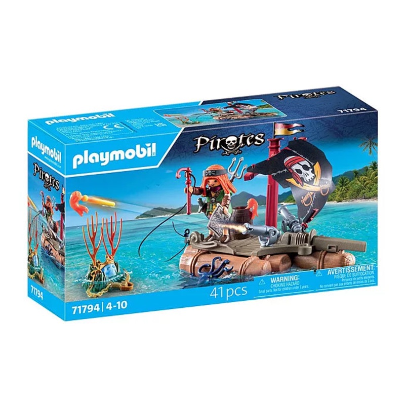 Playmobil Raft with Treasure