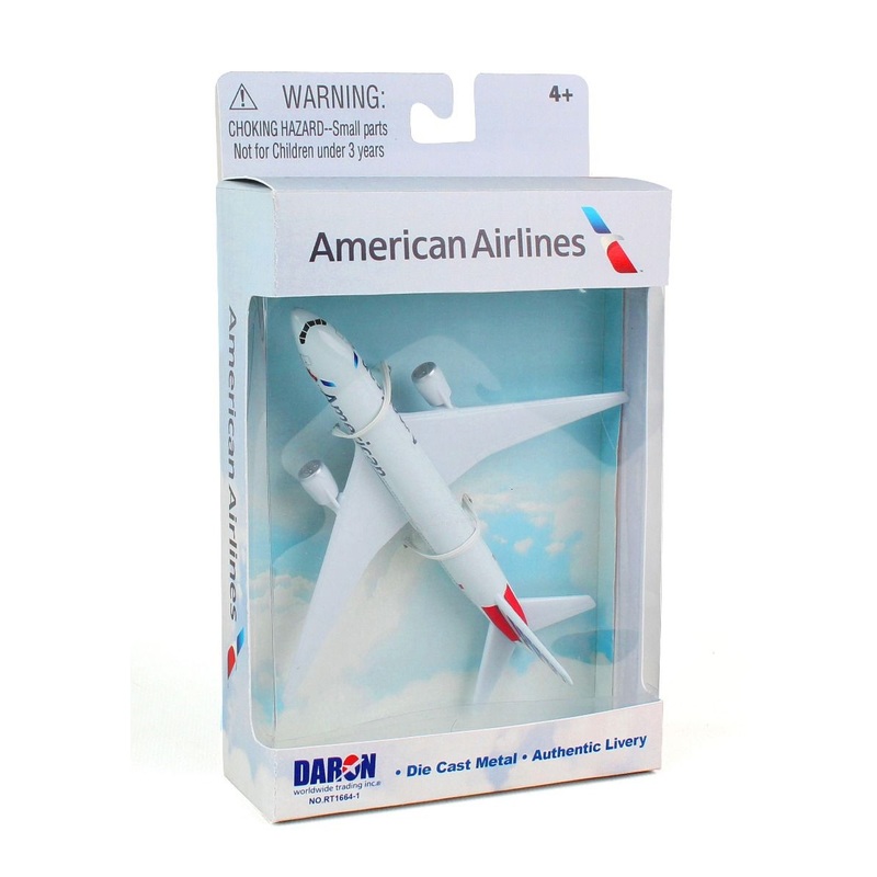 American Airlines Single Die Cast Plane