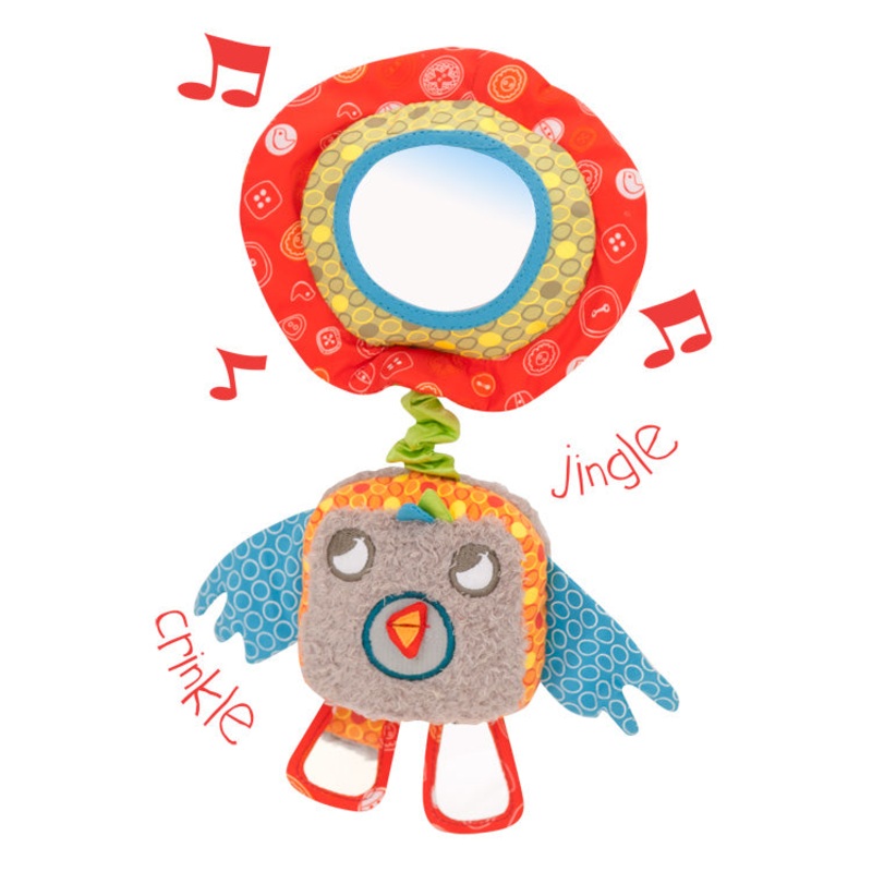 Birdy Bear Musical Pull Toy