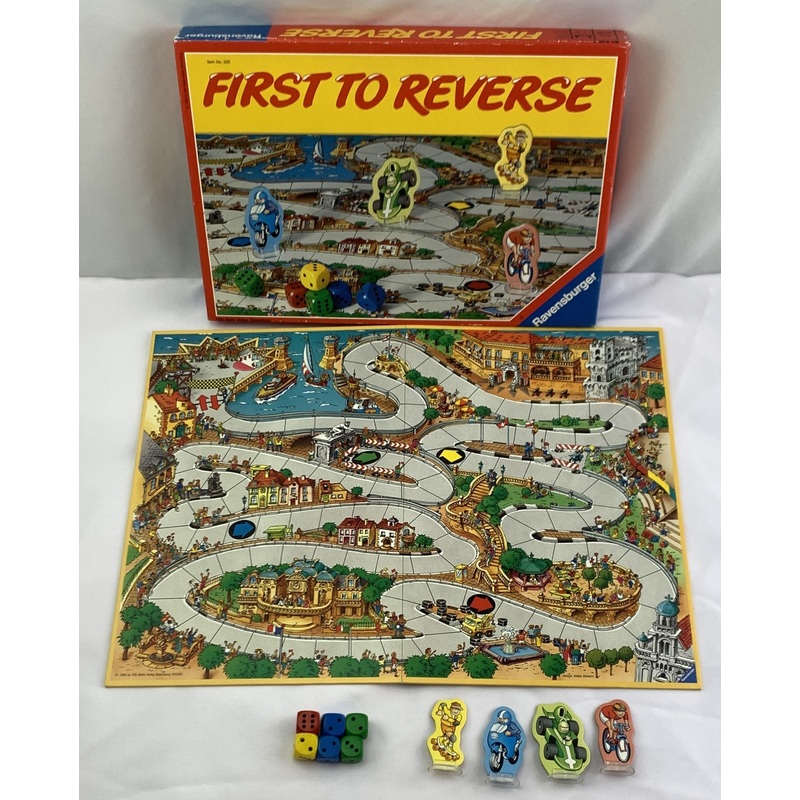 First to Reverse – 1988 – Ravensburger – Very Good Condition