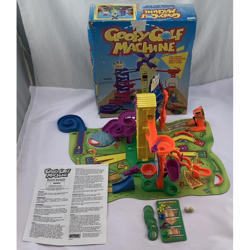 Goofy Golf Machine Game – 1994 – Parker Brothers – Good Condition