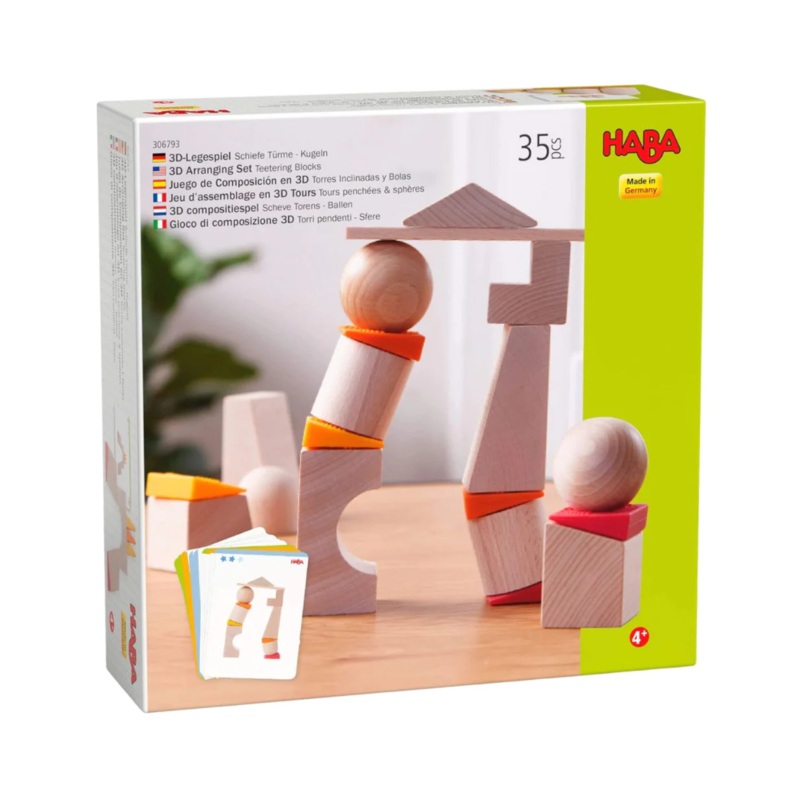 Haba – 306793 | Teetering Towers 3D Arranging Blocks