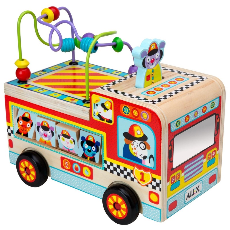 Rolling Busy Activity Fire Engine