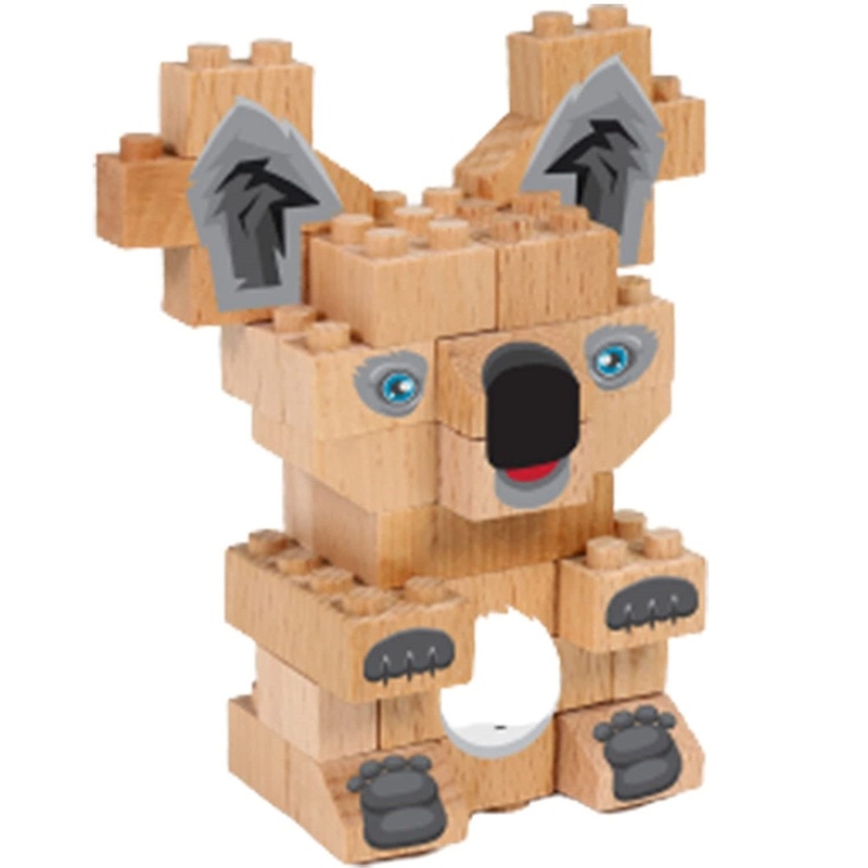 Wooden Build A Koala Kit