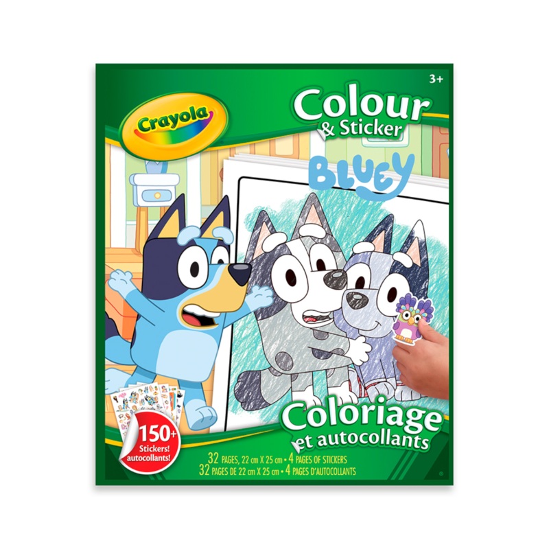 Crayola – 06920 | Bluey Colour & Sticker