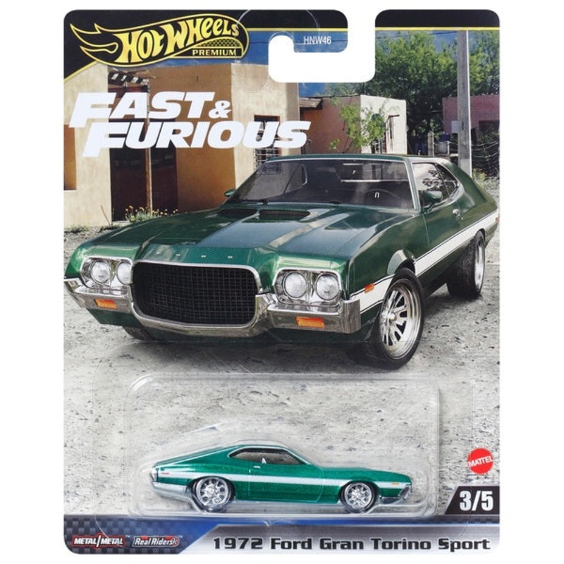 Hot Wheels Fast & Furious 1972 Ford Gran Torino