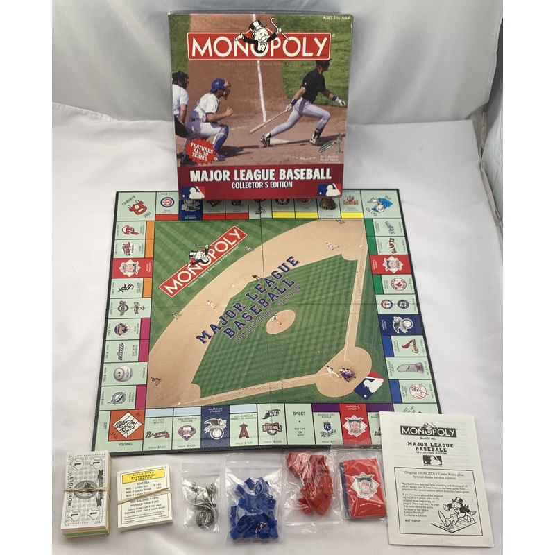 MLB Collectors Monopoly – 2005 – Parker Brothers – Great Condition