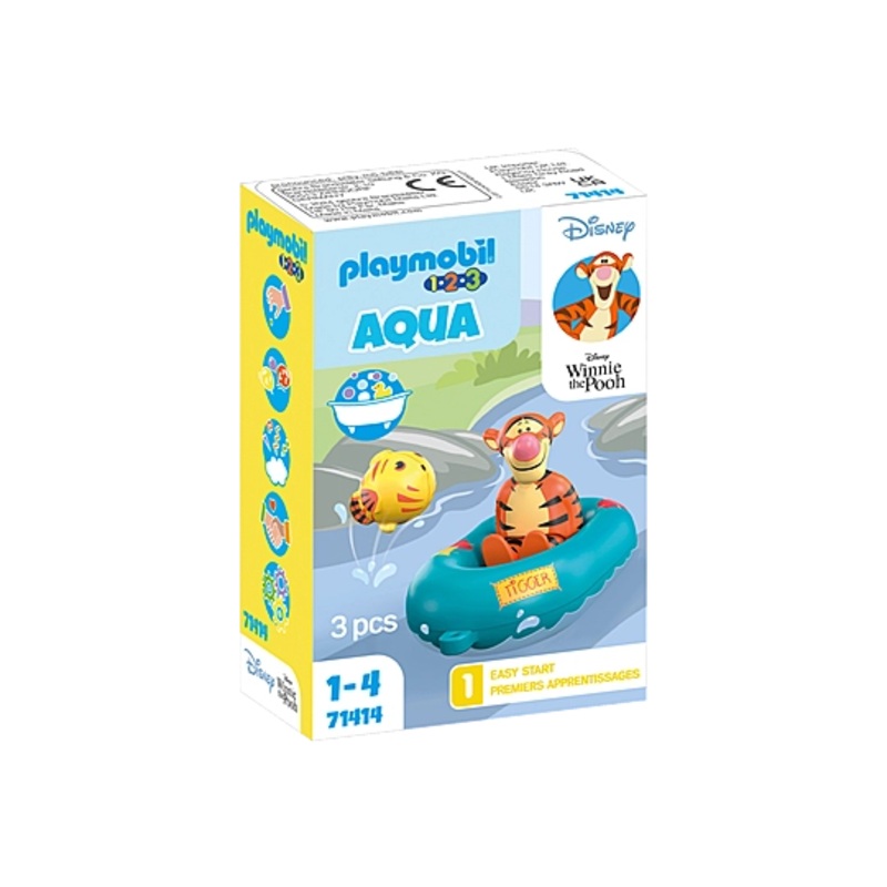 Playmobil 1.2.3 & Disney: Tiggers Rubber Dinghy
