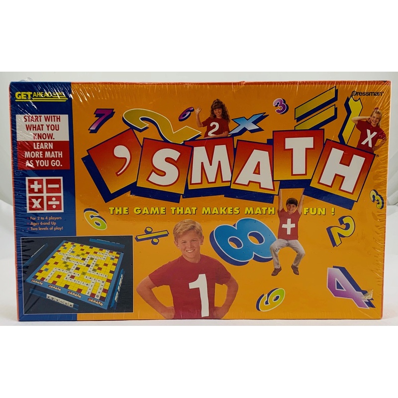 Smath Game – 1999 – Pressman – New/Sealed