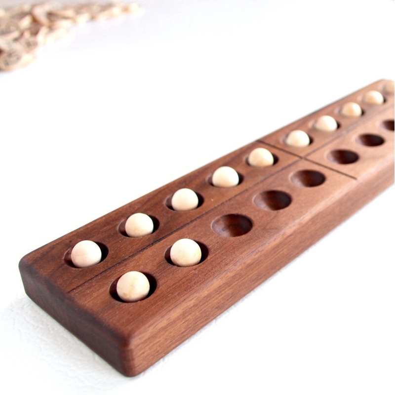 Twenty Frame with Balls – Walnut