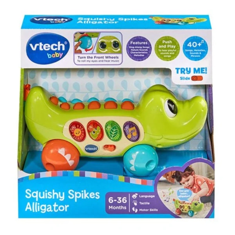 Vtech Squishy Spikes Alligator