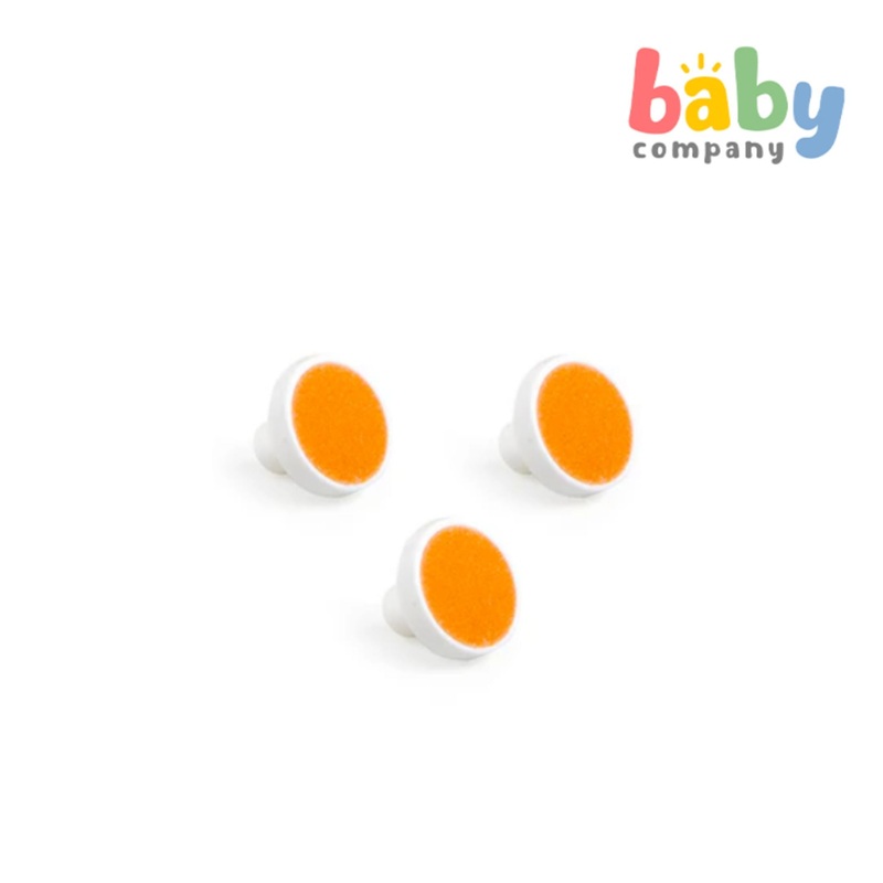 BBLUV Trim: Extra File Discs for Electric Baby Nail Trimmer – Orange (Step 4)
