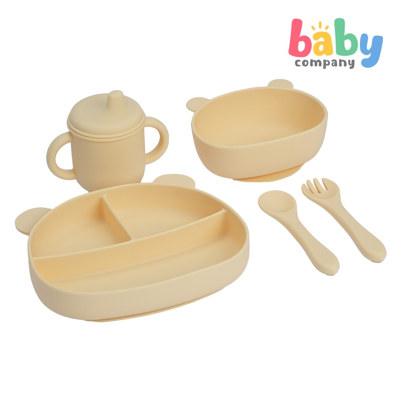 Little Sprout Blossom Feeding Set – Yellow