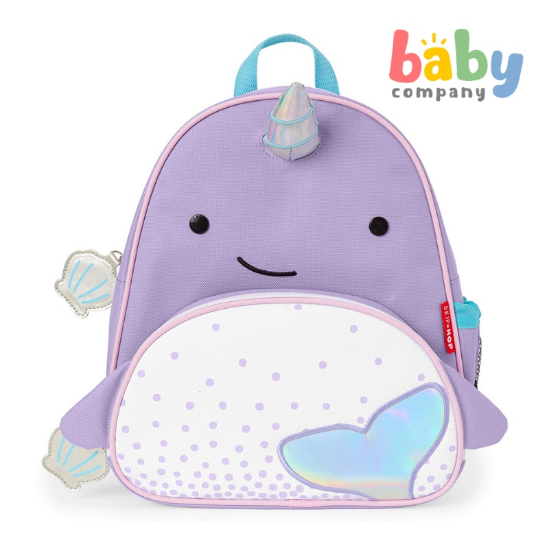 Skip Hop Zoo Little Kid Backpack – Narwhal