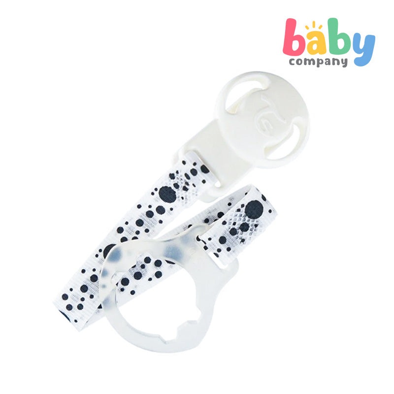 Twistshake Pacifier Clip – White