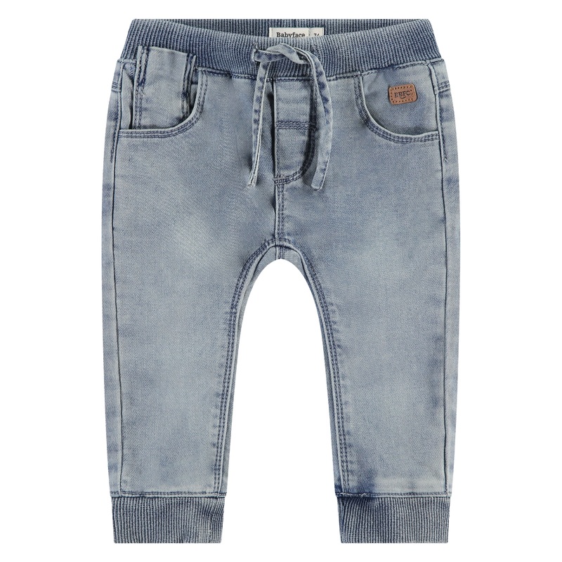 Babyface – Denim Joggers – Medium Blue