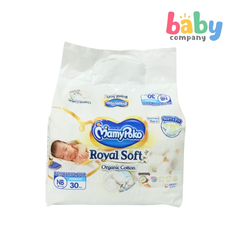 MamyPoko Royal Soft Taped Newborn Diapers Bundle