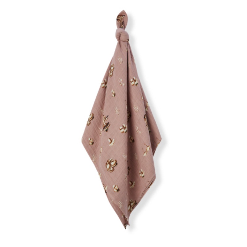 Milkbarn Mushroom Organic Cotton Swaddle