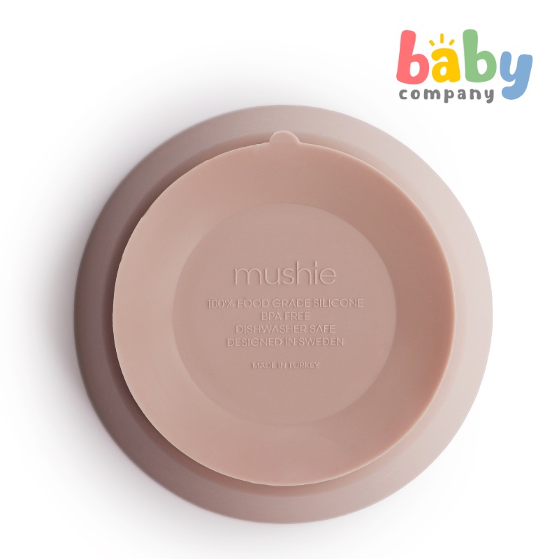 Mushie Silicone Suction Bowl – Blush