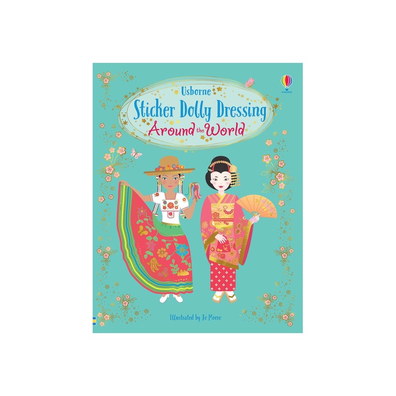 Usborne Sticker Dolly Dressing Around the World