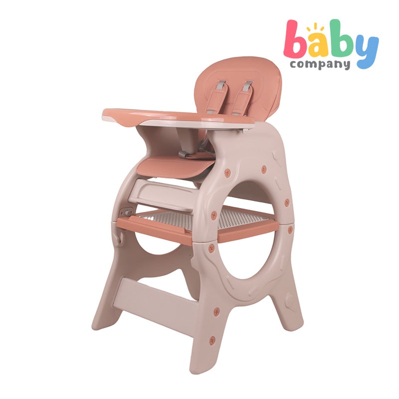 Baby Company Convertible Highchair – Terracotta
