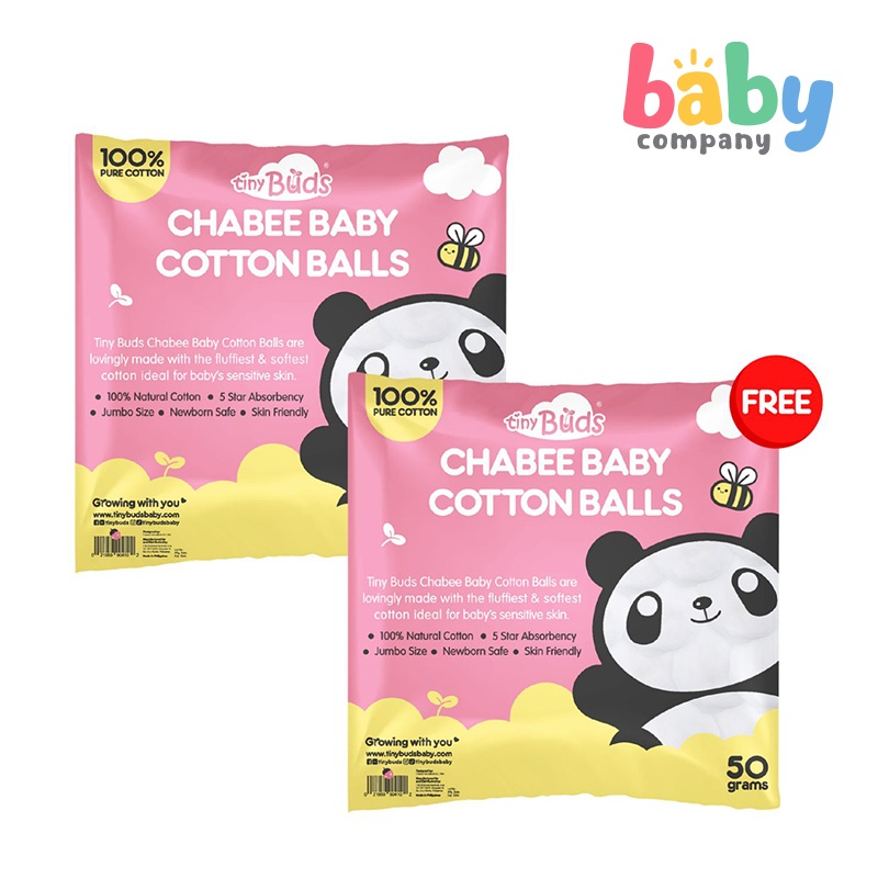 (Buy 1, Take 1) Tiny Buds Chabee Baby Cotton Balls
