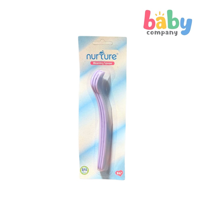 Nurture Weaning Spoon ( 3m+ ) Purple
