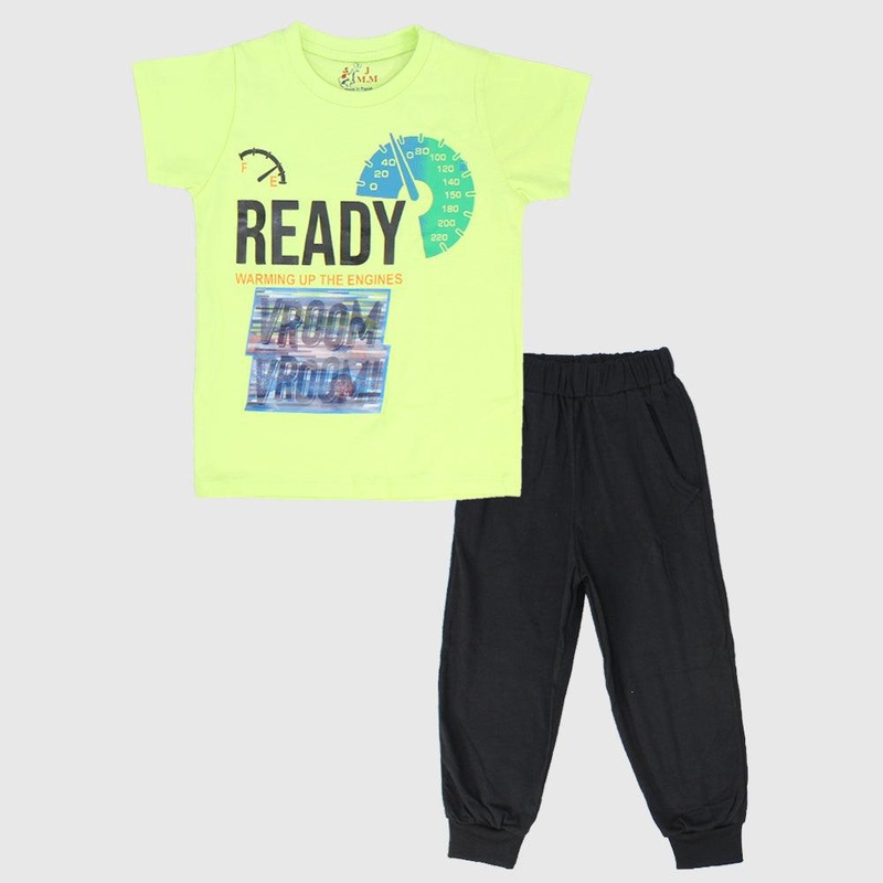 “Vroom Vroom” Short-Sleeved Pajama