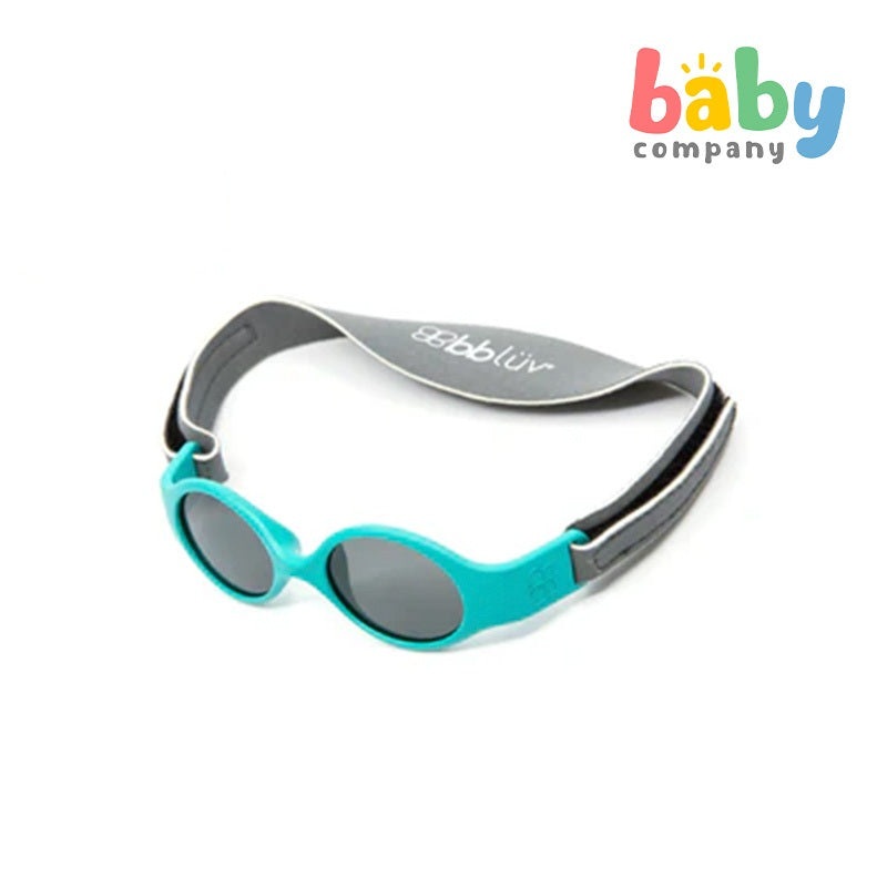 BBLUV Slar Mini Unbreakable 2-Step Baby Sunglasses – Aqua