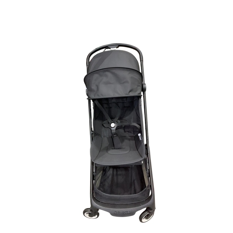 Bugaboo Butterfly Stroller, 2024, Black, Midnight Black, Midnight Black