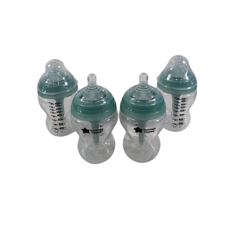 Tommee Tippee Advanced Anti-Colic Baby Bottles, 9 Ounce,  4 Count, Green