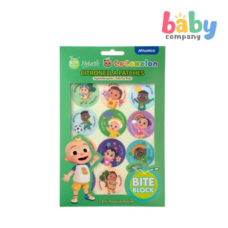 Bite Block 12-Piece Natural Citronella Patches