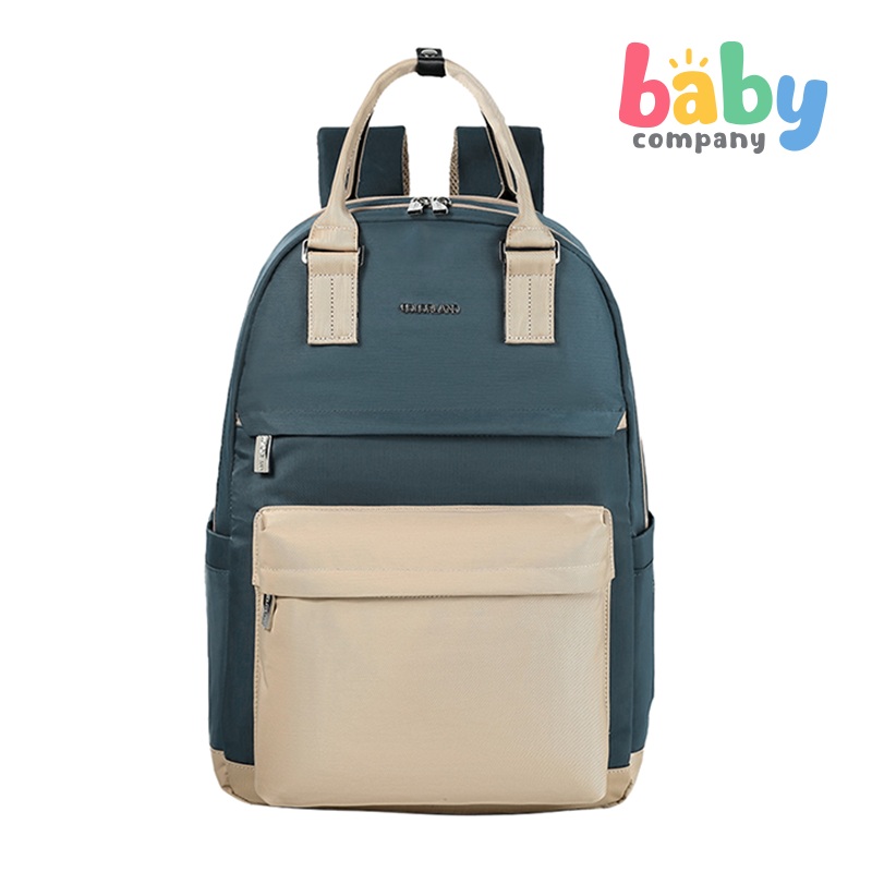 Colorland Kenzie Pack and Go Baby Travel Diaper Backpack – Navy Blue