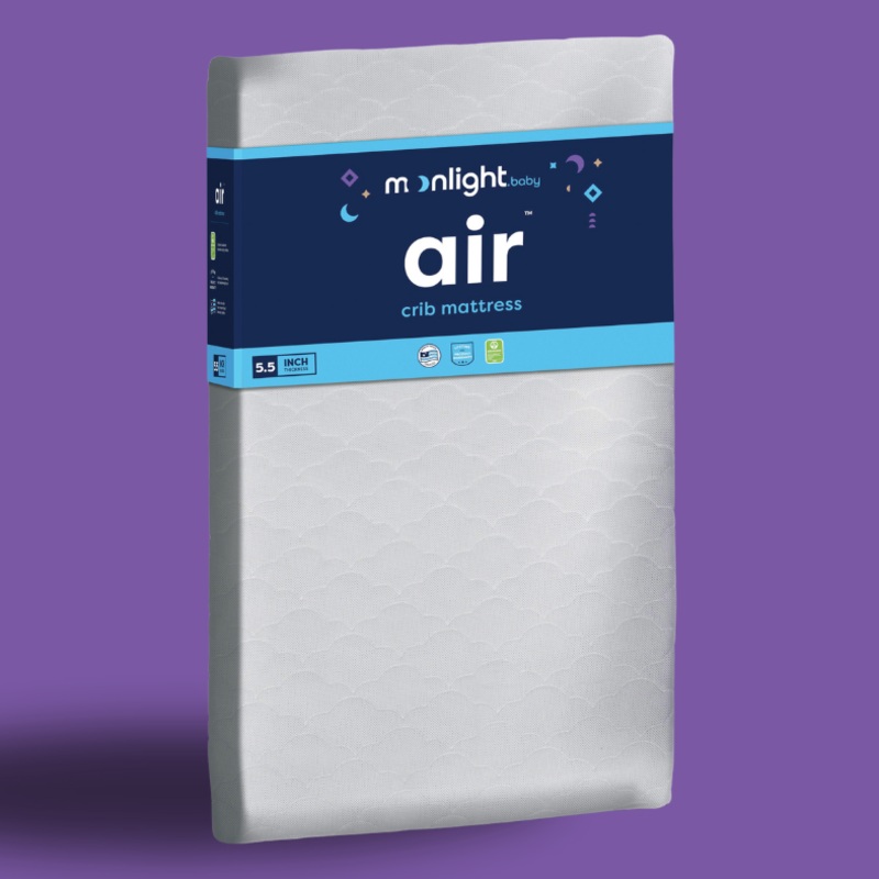 Moonlight Slumber Air Dual Firmness Baby Crib Mattress