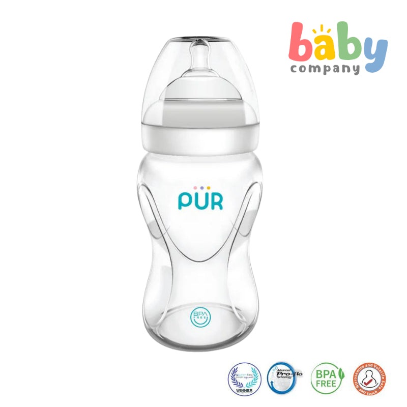 Pur Baby 8oz Advanced Plus Wide Neck Feeding Bottle – Pack of 1