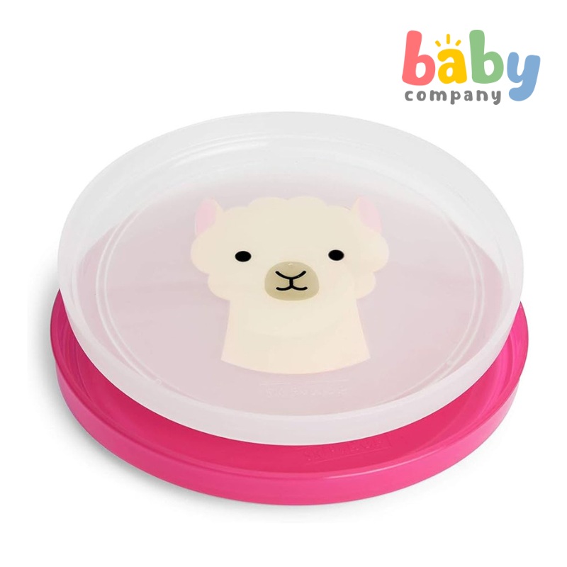 Skip Hop Zoo Smart Serve Non-Slip Plates – Llama